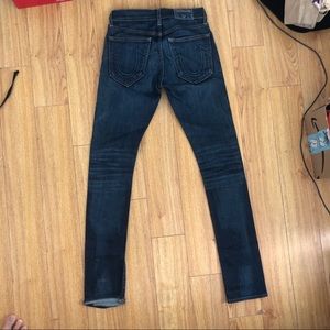 True Religion Dark Wash Skinny Jeans